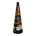 Wholesale Fireworks #4 Golden Dragon Cone Fountain Case 72/1